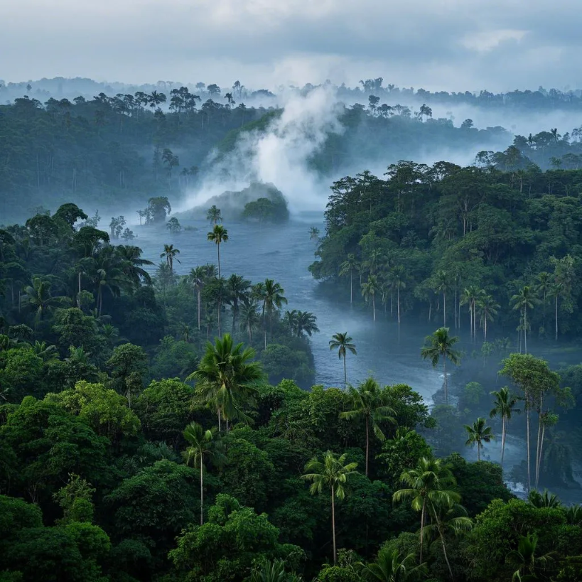 El Ni ñ o phenomenon triggers global crisis, Indonesian rain